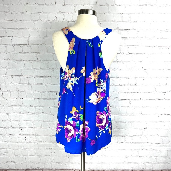 🏷️•|•EVERLY•| Pretty Anthro Floral Sleeveless Top ⏳ - Picture 3 of 12